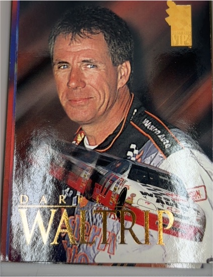 1995 Press Pass VIP #29 Darrell Waltrip HOF — front