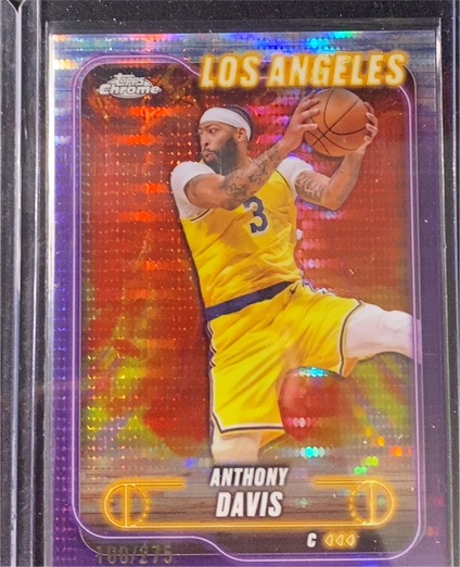 2024-25 Topps Chrome #86 Anthony Davis — front