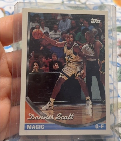 1993-94 Topps #383 Dennis Scott — front