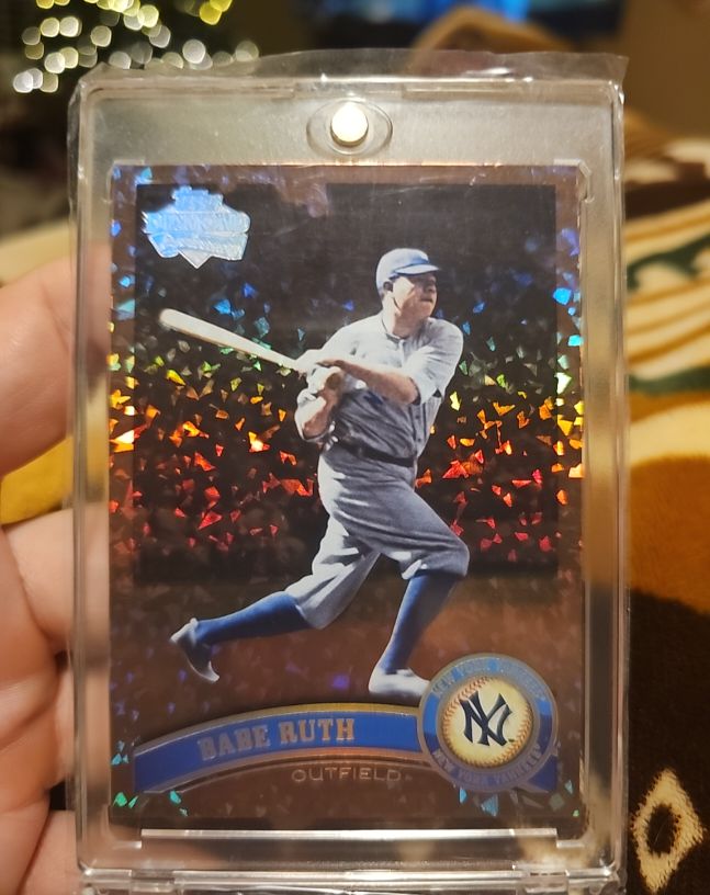 2011 Topps #271c Babe Ruth Legend Variation Cognac Diamond Anniversary — front