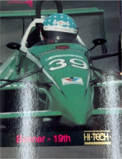 1993 Hi-Tech Indy Racing #19 Bonner — front