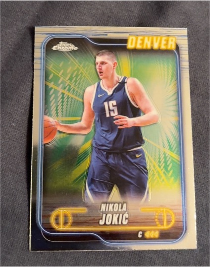 2024-25 Topps Chrome #50 Nikola Jokic — front