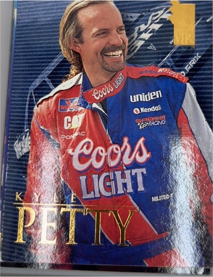 1995 Press Pass VIP #34 Kyle Petty — front
