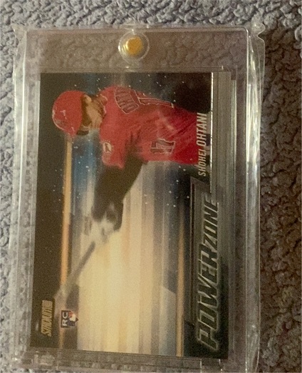 2018 Topps Stadium Club Power Zone #PZ-SO Shohei Ohtani Rookie Card — front