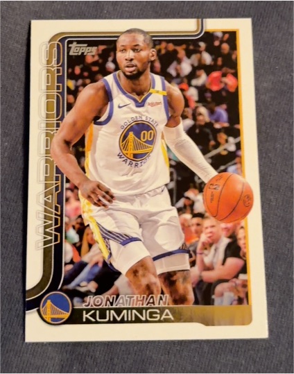2025-26 Topps #138 Jonathan Kuminga — front