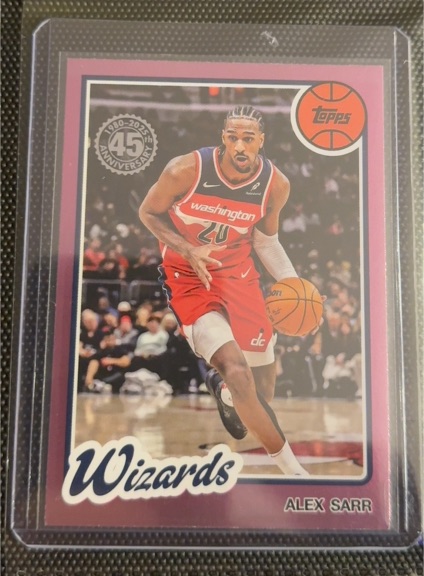 2025-26 Topps #80BK-23 Alex Sarr — front