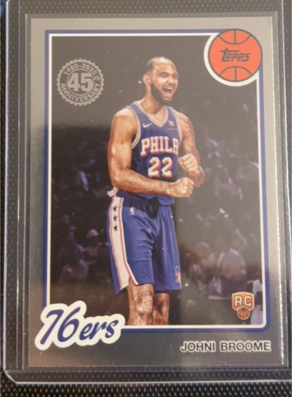 2025-26 Topps 45th Anniversary #80BK-78 Johni Broome — front