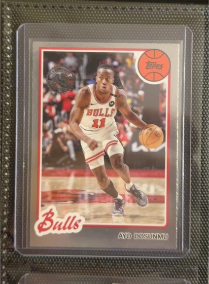 2025-26 Topps #80BK-21 Ayo Dosunmu 1980-81 Topps Basketball — front