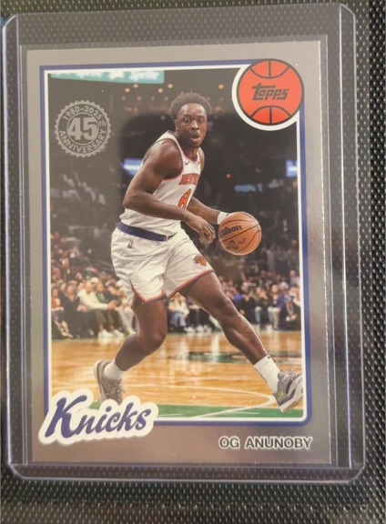 2025-26 Topps 45th Anniversary #80BK-33 OG Anunoby — front