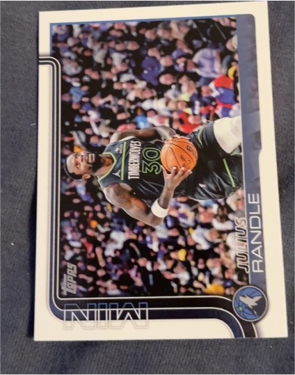 2025-26 Topps #110 Julius Randle — front