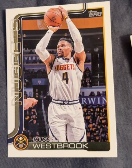 2025-26 Topps #104 Russell Westbrook — front