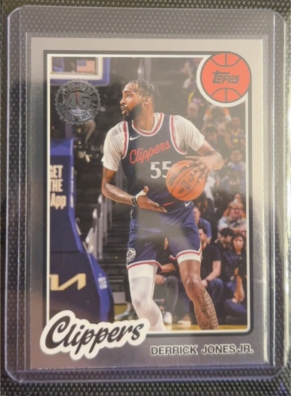 2025-26 Topps 45th Anniversary #80BK-45 Derrick Jones Jr. — front