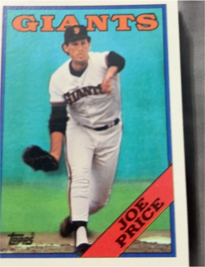 1988 Topps #786 Joe Price — front