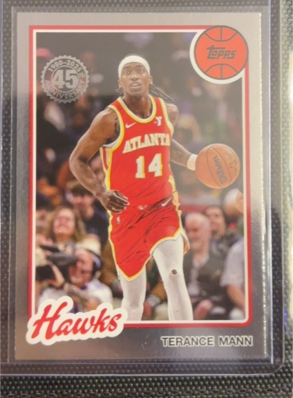2025-26 Topps #80BK-44 Terance Mann 1980-81 Topps Basketball — front