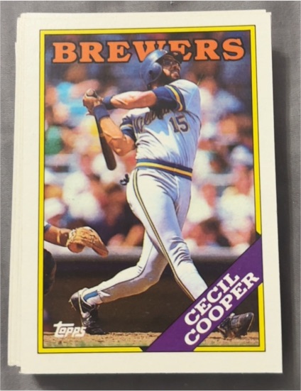 1988 Topps #769 Cecil Cooper — front
