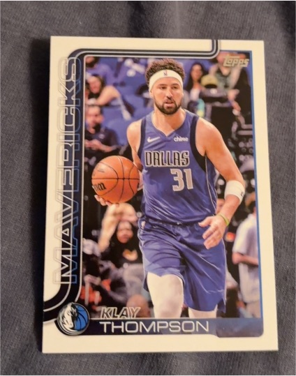 2025-26 Topps Basketball #170 Klay Thompson — front