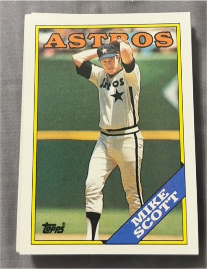 1988 Topps #760 Mike Scott Houston Astros — front