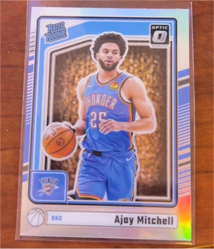 2024-25 Panini Donruss Optic #274 Ajay Mitchell — front