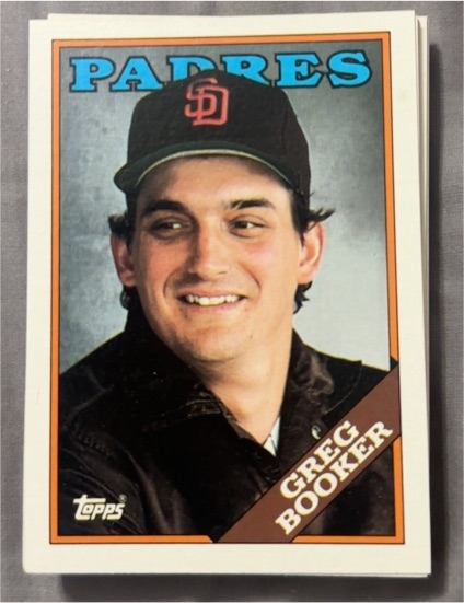 1988 Topps #727 Greg Booker — front