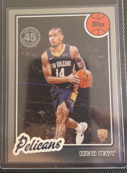 2025-26 Topps Basketball #80BK-83 Micah Peavy — front