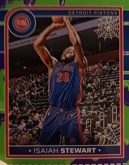 2024-25 Panini Haunted Hoops #169 Isaiah Stewart — front