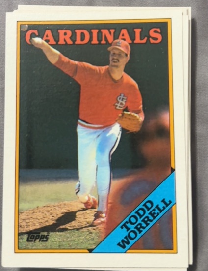 1988 Topps #715 Todd Worrell — front