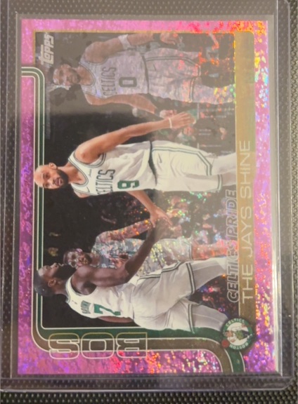 2025-26 Topps #272 Celtics Pride: The Jays Shine — front