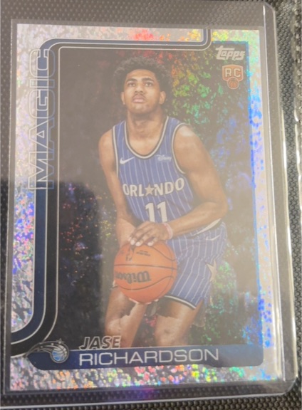 2025-26 Topps #225 Jase Richardson — front