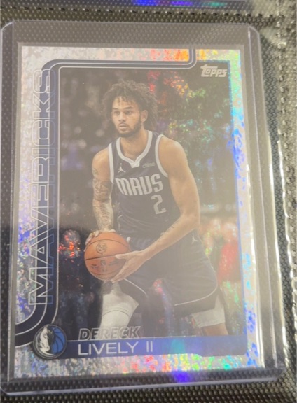 2025-26 Topps #172 Dereck Lively II — front