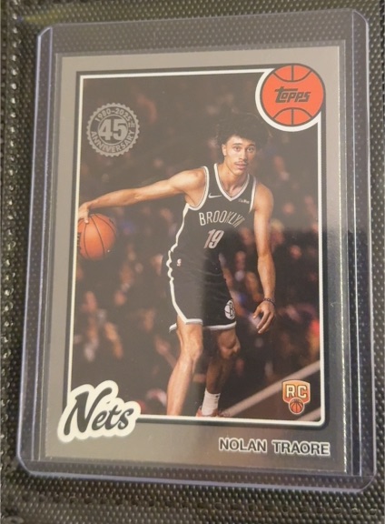 2025-26 Topps 1980-81 Topps Basketball #80BK-65 Nolan Traore — front