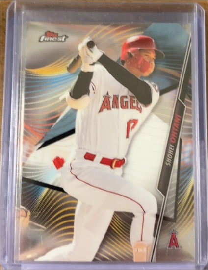 2020 Topps Finest #40 Shohei Ohtani — front