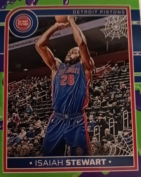 2024-25 Panini Haunted Hoops #169 Isaiah Stewart — front