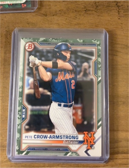 2021 Bowman Prospects #BP-22 Pete Crow-Armstrong — front