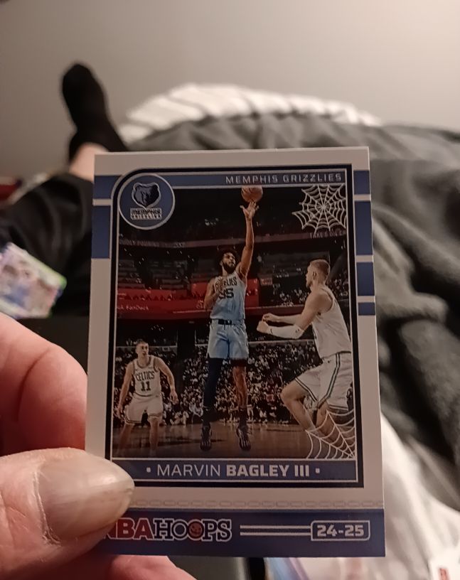 2024-25 Panini NBA Hoops Haunted Hoops #162 Marvin Bagley III — front
