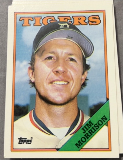 1988 Topps #751 Jim Morrison — front