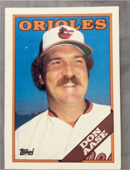 1988 Topps #467 Don Aase — front