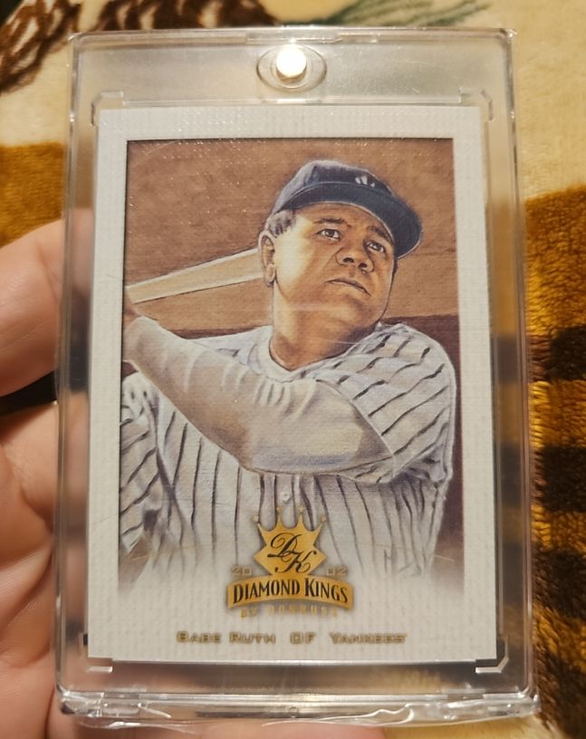 2002 Donruss Diamond Kings #127 Babe Ruth — front