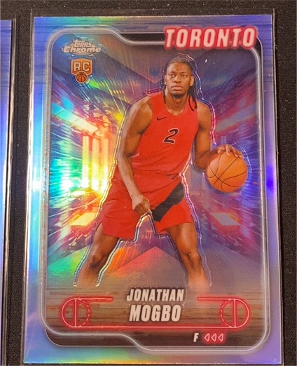 2024-25 Topps Chrome #194 Jonathan Mogbo — front