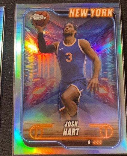 2024-25 Topps Chrome #71 Josh Hart — front
