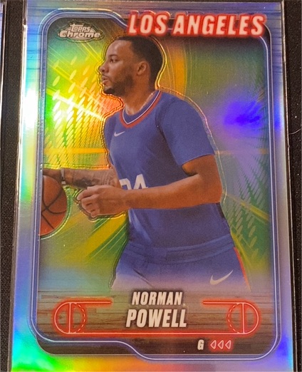 2024-25 Topps Chrome #176 Norman Powell — front