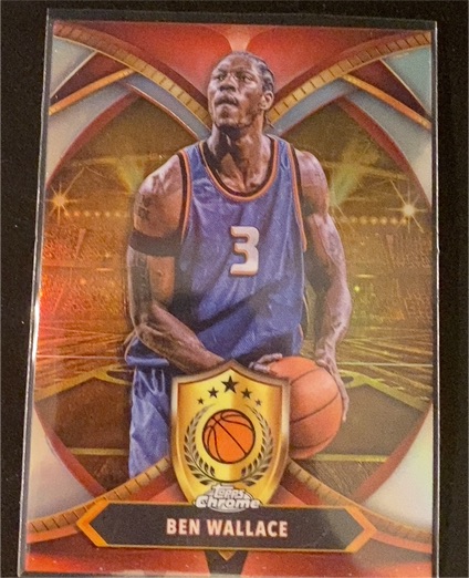 2024-25 Topps Chrome Ball of Duty #BOD-20 Ben Wallace — front