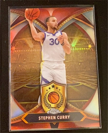 2024-25 Topps Chrome #BOD-3 Stephen Curry — front
