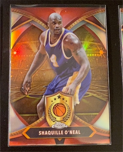 2024-25 Topps Chrome Ball of Duty #BOD-22 Shaquille O'Neal — front