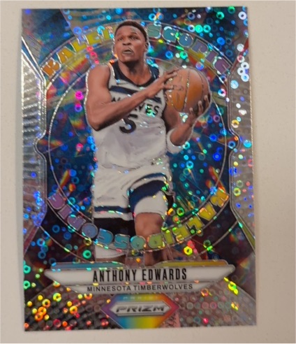 2024-25 Panini Prizm #1 Anthony Edwards — front