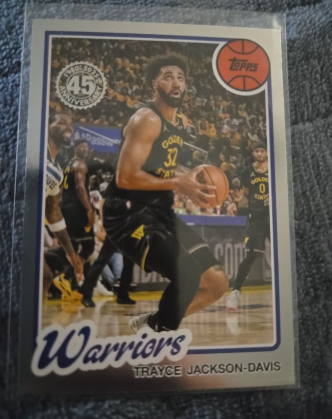 2025-26 Topps Basketball 45th Anniversary #80BK-22 Trayce Jackson-Davis — front
