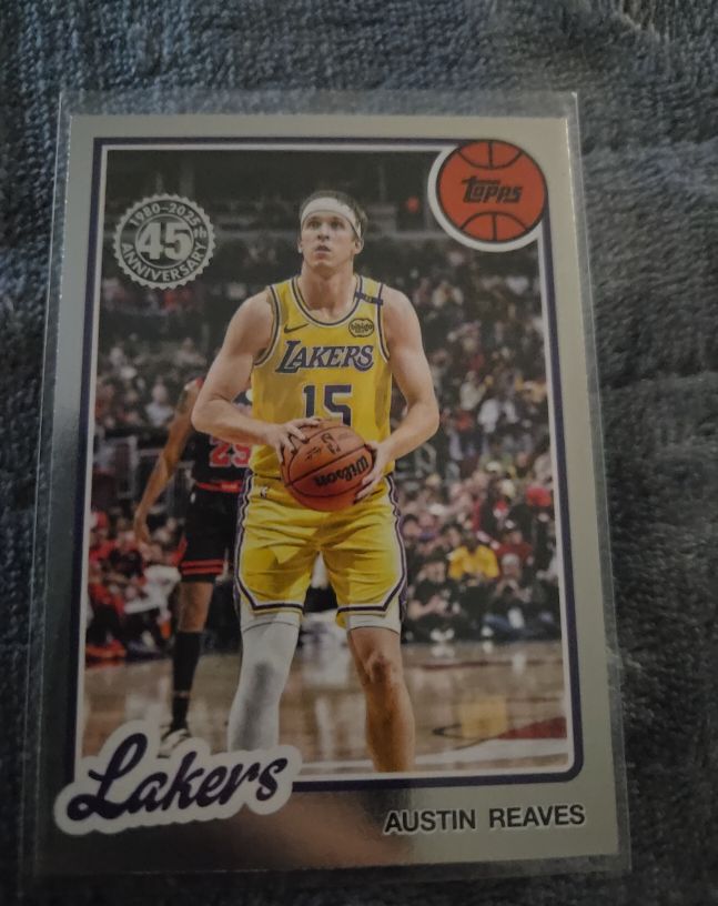 2025-26 Topps - 1980-81 Topps Basketball Austin Reaves #80BK-6 — front