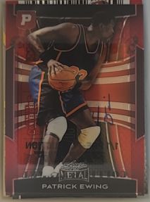 2025 Leaf Metal Patrick Ewing — front