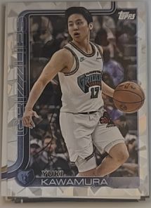 2025-26 Topps #188 Yuki Kawamura — front