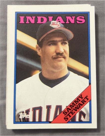 1988 Topps #701 Sammy Stewart — front
