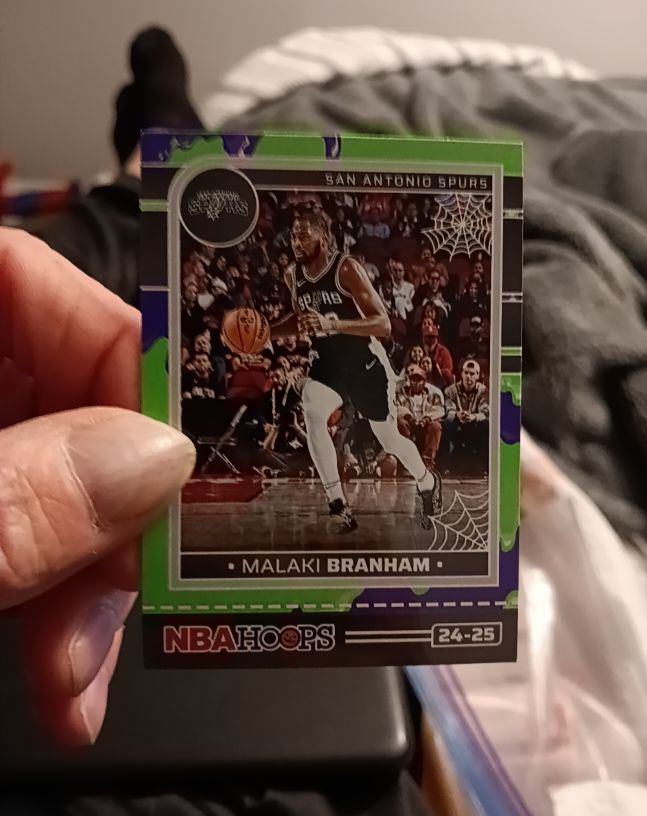 2024-25 Panini Haunted Hoops #24-25 Malaki Branham — front